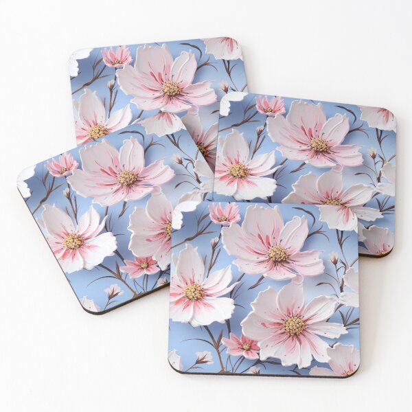 Item preview, Cosmos Tile 13: Stardust Whispers Clothed in Silken Petals designed and sold by TheBrainArt.