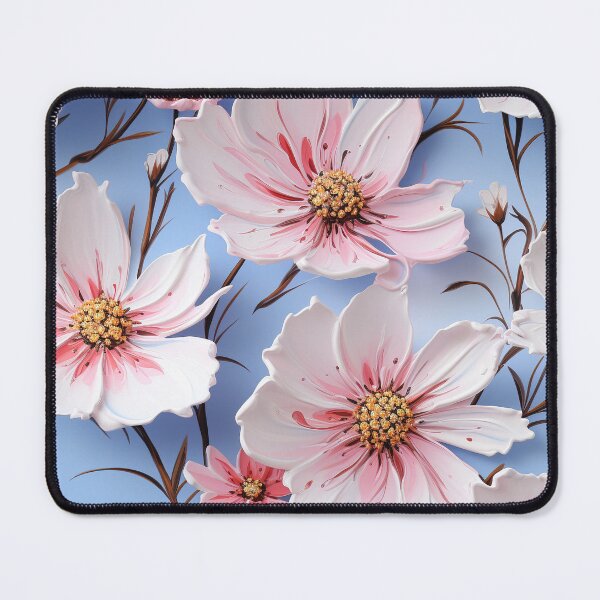 Item preview, Cosmos Tile 13: Stardust Whispers Clothed in Silken Petals designed and sold by TheBrainArt.