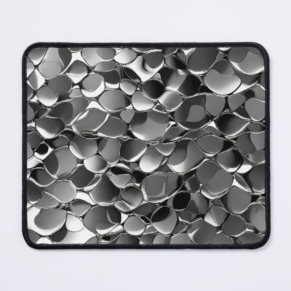 Item preview, Metallic Pattern: Silver Pattern designed and sold by CreativeSparkzz.