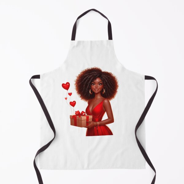 Item preview, Valentine´s Day Afro American Woman, Fashion Illustration, Valentine Design, Valentine Gift. designed and sold by gabrielakrall.