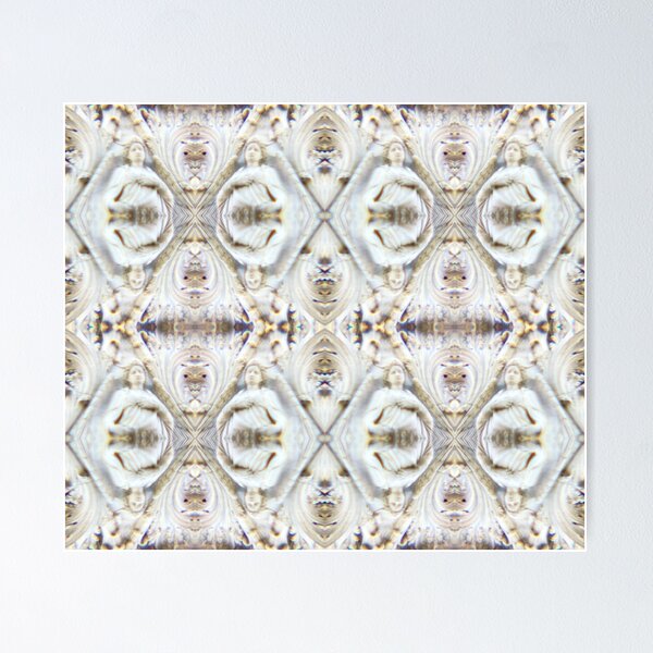 Venetian Stone Woman - Original Photo - Santo Stefano Church - White Marble Poster