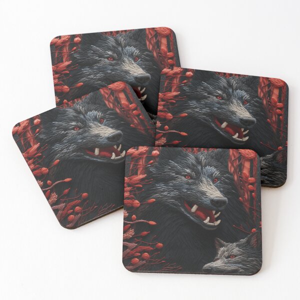 Item preview, Angry Wolves designed and sold by KuolemaSyndrome.