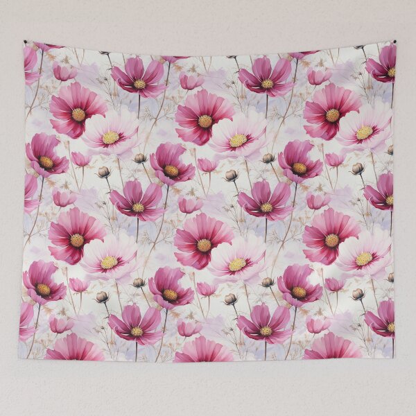 Item preview, Cosmos Tile 14: Stardust Whispers Clothed in Silken Petals designed and sold by TheBrainArt.