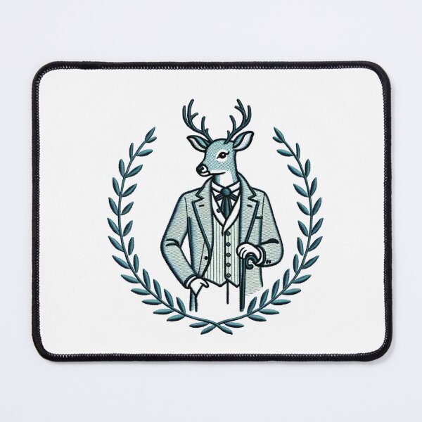Item preview, Deer Eco Advocate Embroidered Design designed and sold by #Adulting Central.