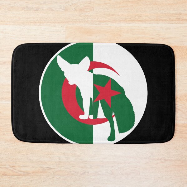 Item preview, Algeria Fennec Fox Algerian National Animal Flag designed and sold by FlagX.