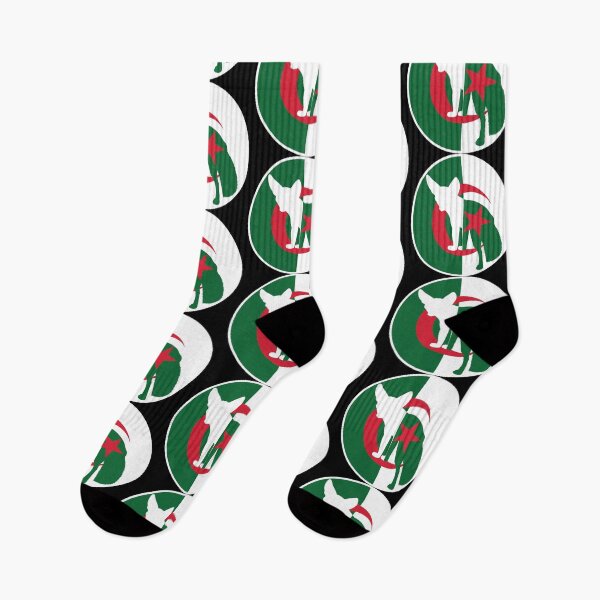 Item preview, Algeria Fennec Fox Algerian National Animal Flag designed and sold by FlagX.