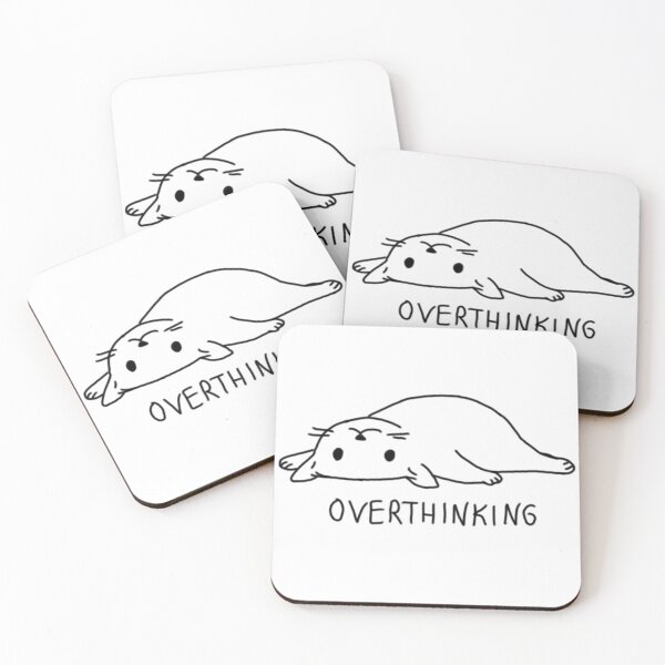 Item preview, overthinking designed and sold by aishiterumo.