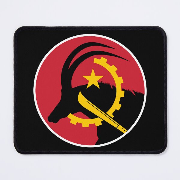 Item preview, Angola Sable antelope Angolan National Animal Flag designed and sold by FlagX.