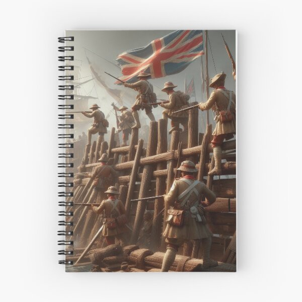 Item preview, Defending the Wooden Palisade designed and sold by BigBadWaxMan.
