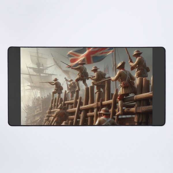 Item preview, Defending the Wooden Palisade designed and sold by BigBadWaxMan.