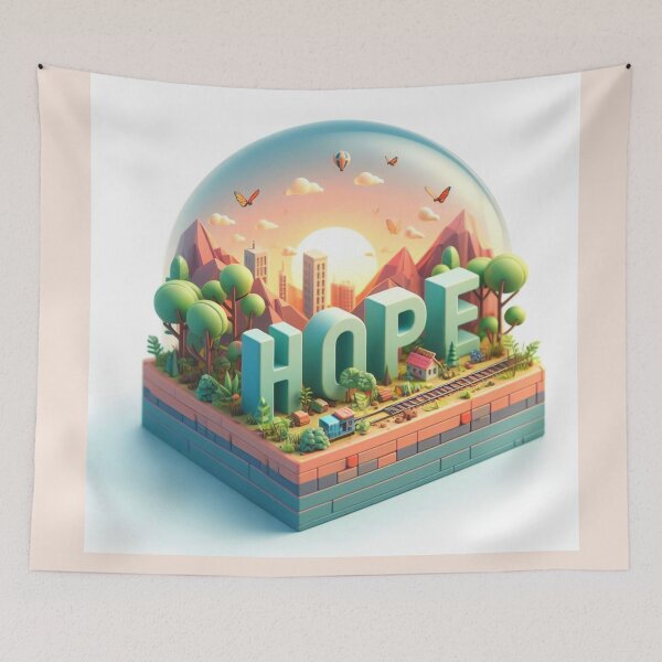 Item preview, Hope is the sun of life designed and sold by GLORY-LIFE.