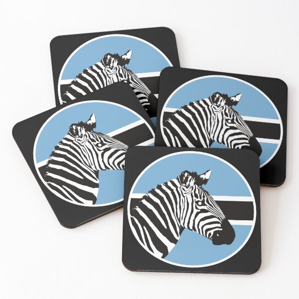 Item preview, Botswana Zebra Batswana National Animal Flag designed and sold by FlagX.