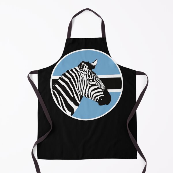 Item preview, Botswana Zebra Batswana National Animal Flag designed and sold by FlagX.