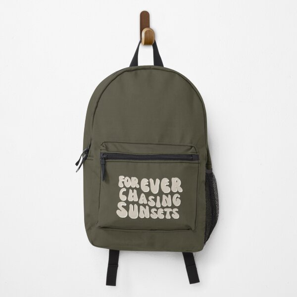Item preview, Font with Forever chasing sunsets, vintage surfer shirt designed and sold by stayfreshbyme.