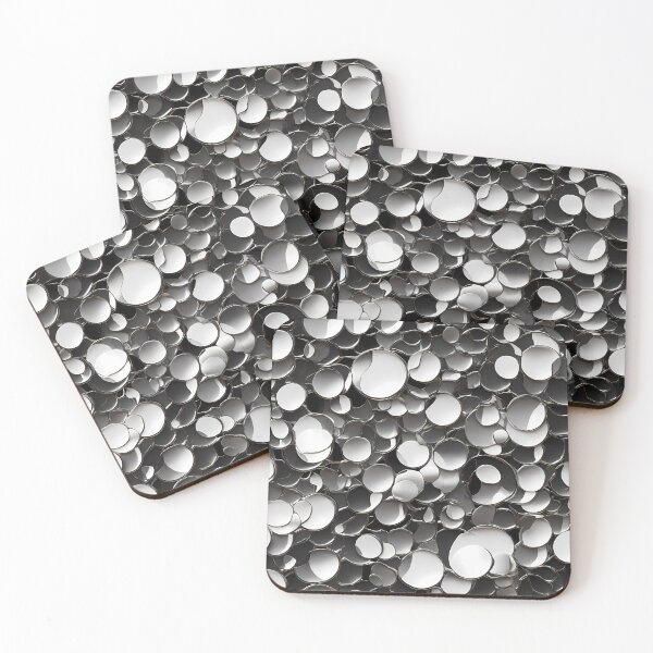 Item preview, Metallic Pattern: Silver Pattern designed and sold by CreativeSparkzz.