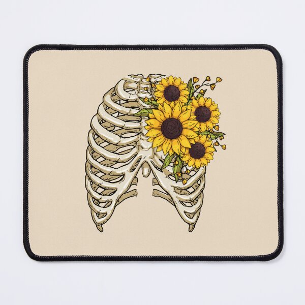 Item preview, Sunflowers Ribs Anatomy - Vintage Rib Anatomy- Orthopedic Doctor  designed and sold by Lam Assia.