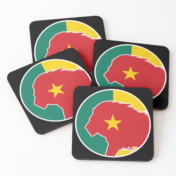 Item preview, Cameroon Lion Cameroonian National Animal Flag designed and sold by FlagX.