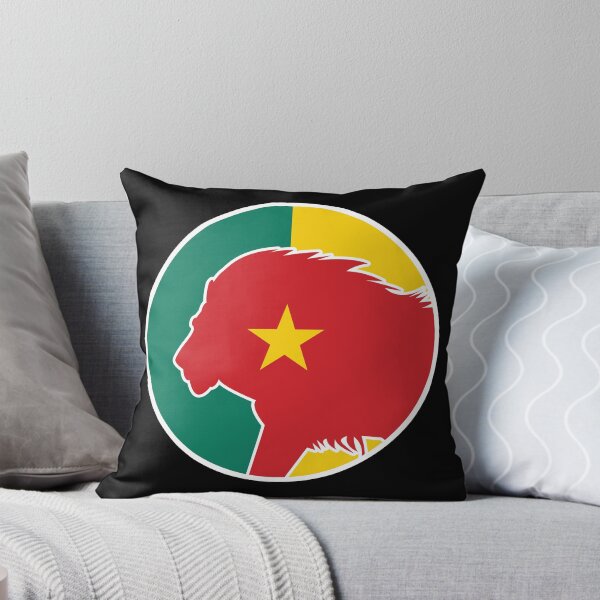 Item preview, Cameroon Lion Cameroonian National Animal Flag designed and sold by FlagX.