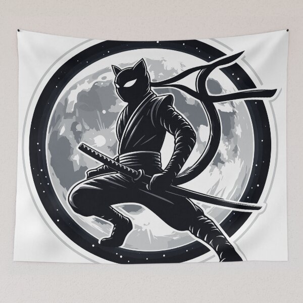 Item preview, Cat Assasin designed and sold by bihtti.