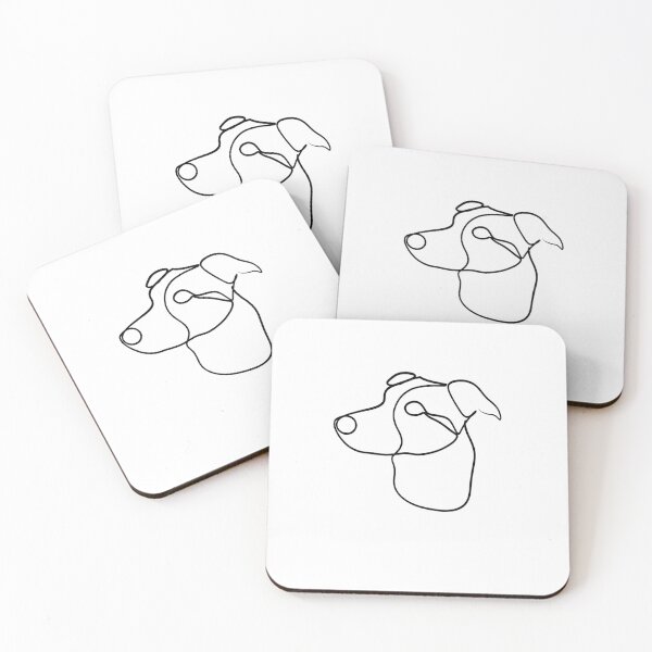 Item preview, Dog lineart one line designed and sold by AlexKulix.