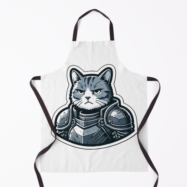Item preview, Serious warrior cat  designed and sold by VividDripCo.