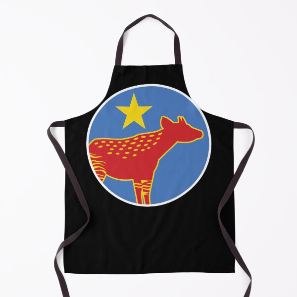 Item preview, Congo Okapi Congolese National Animal Flag designed and sold by FlagX.