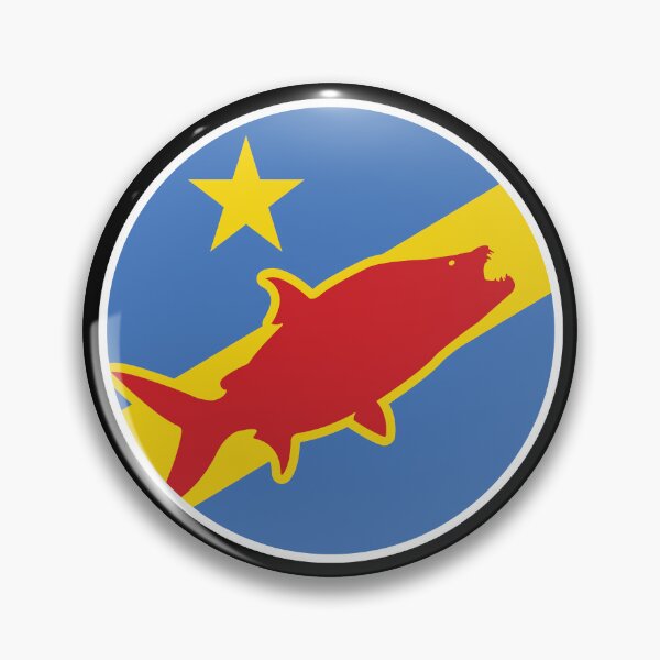 Item preview, Congo Tigerfish Congolese National Animal Flag designed and sold by FlagX.