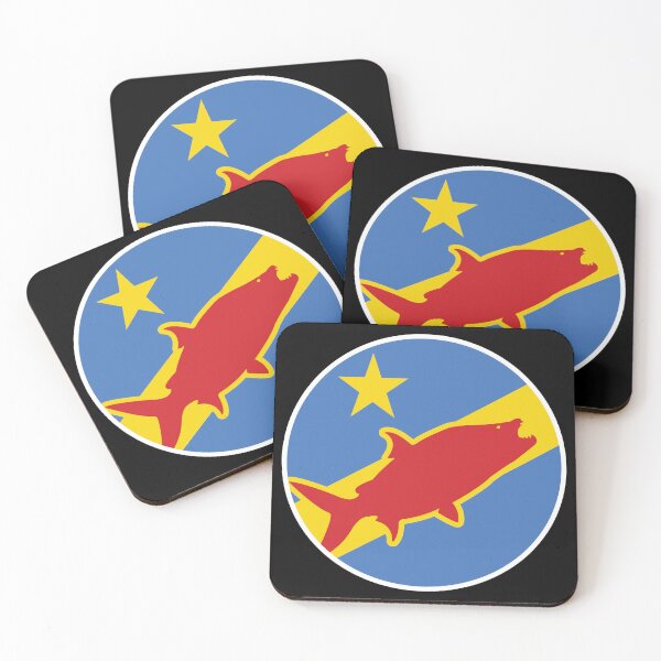 Item preview, Congo Tigerfish Congolese National Animal Flag designed and sold by FlagX.