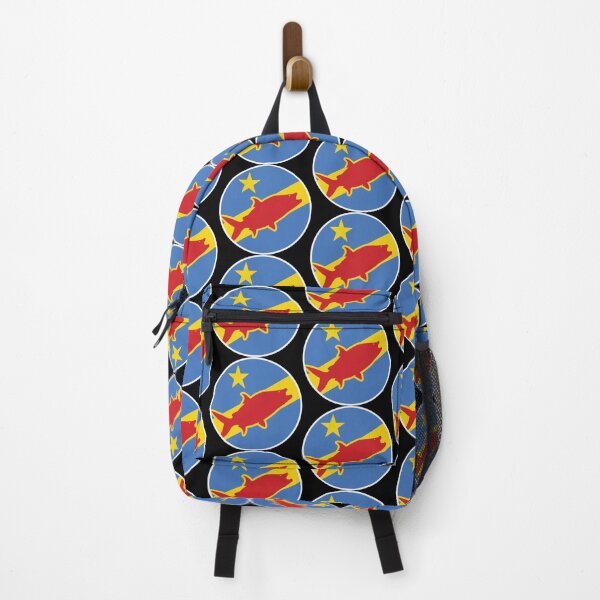 Item preview, Congo Tigerfish Congolese National Animal Flag designed and sold by FlagX.