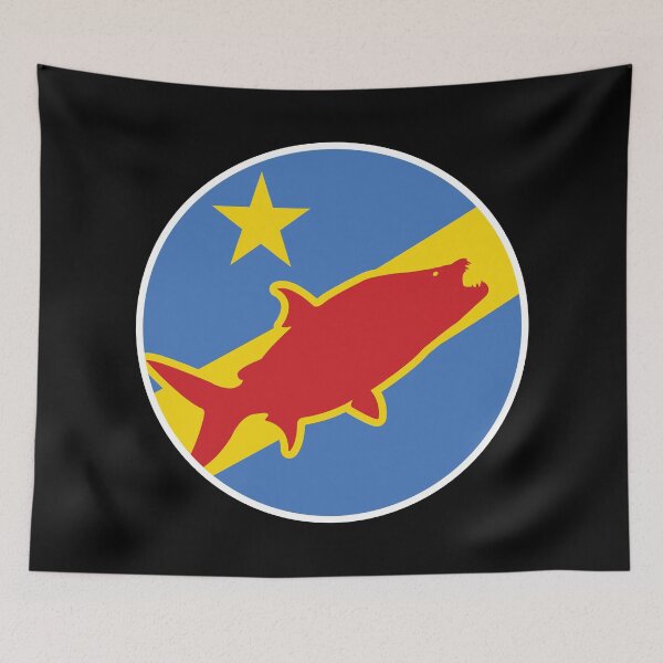 Item preview, Congo Tigerfish Congolese National Animal Flag designed and sold by FlagX.