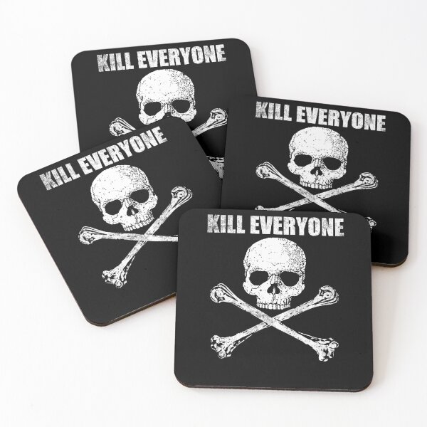 Item preview, Kill Everyone Skull designed and sold by Ilrokery.