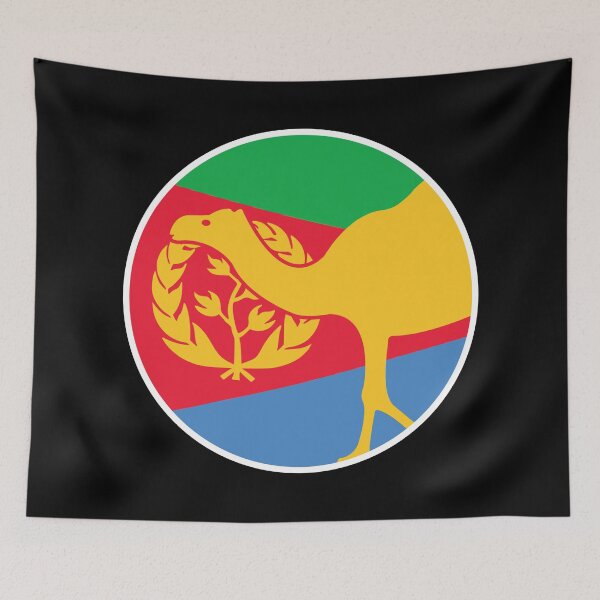 Item preview, Eritrea Dromedary Eritrean National Animal Flag designed and sold by FlagX.