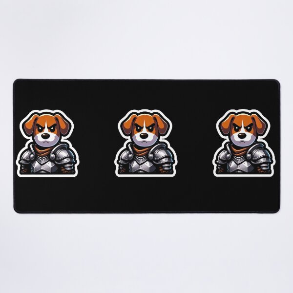 Item preview, serious warrior dog designed and sold by VividDripCo.