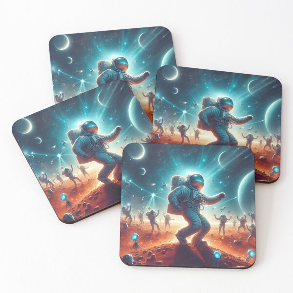 Item preview, Astronauts in space designed and sold by gosecreativo20.