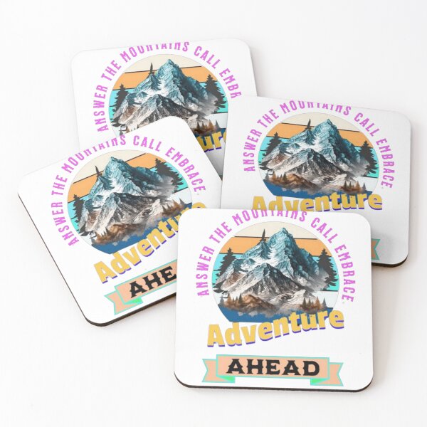 Item preview, answer the mountains call embrace adventure ahead designed and sold by jonmobo.