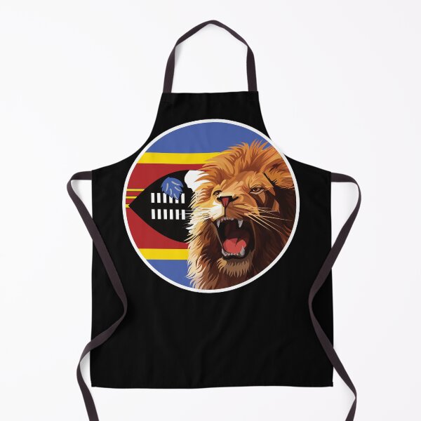 Item preview, Eswatini Lion Swazi National Animal Flag designed and sold by FlagX.