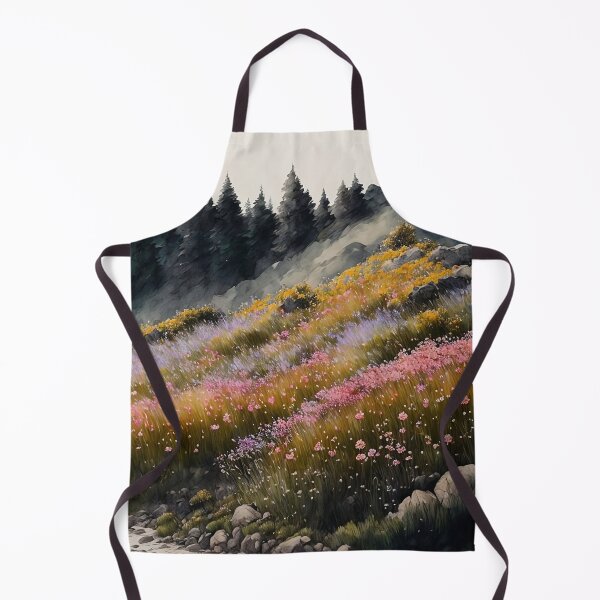 Item preview, Alpine Meadow Art Work designed and sold by ArtsyWishesShop.