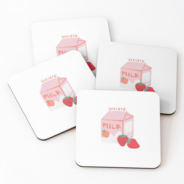 Item preview, strawberry milk t shirt designed and sold by stickersvnzla.