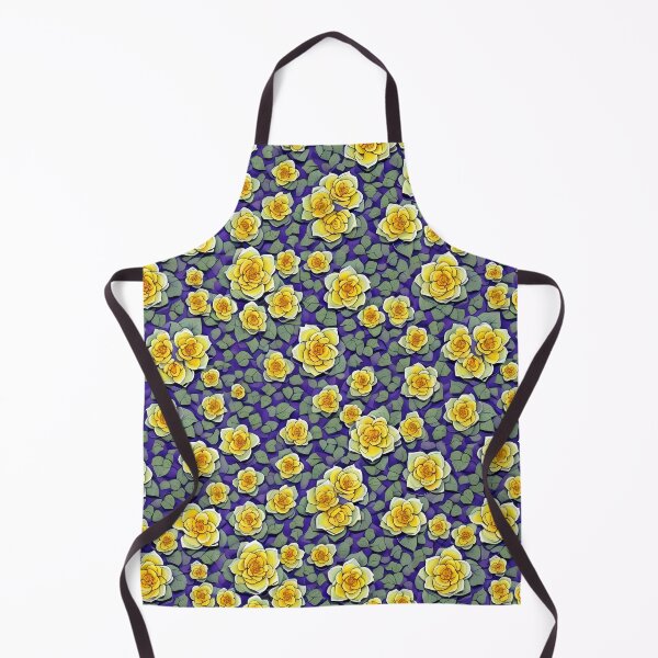 Item preview, Pattern of yellow flowers designed and sold by CreativeSparkzz.