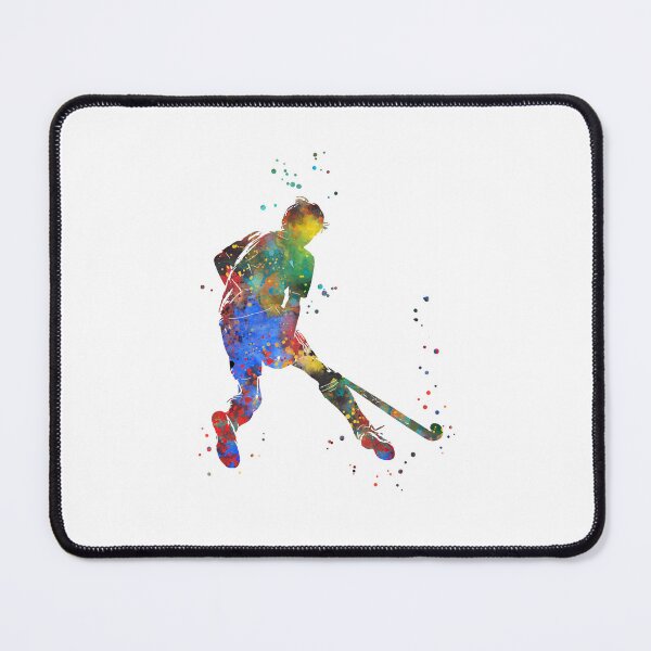 Item preview, Field Hockey Player Boy designed and sold by Rosaliartbook.