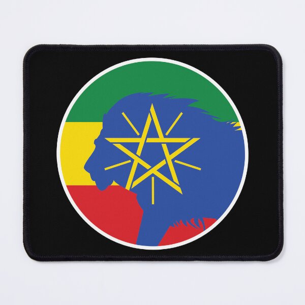 Item preview, Ethiopia Lion Ethiopian National Animal Flag designed and sold by FlagX.