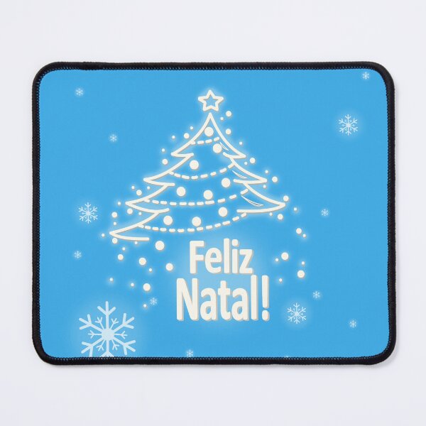 Item preview, feliz natal arvore de neve designed and sold by ZiphGames.