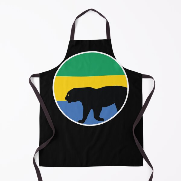 Item preview, Gabon Black Leopard Gabonese National Animal Flag designed and sold by FlagX.
