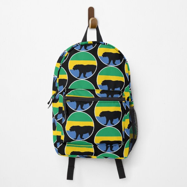 Item preview, Gabon Black Leopard Gabonese National Animal Flag designed and sold by FlagX.