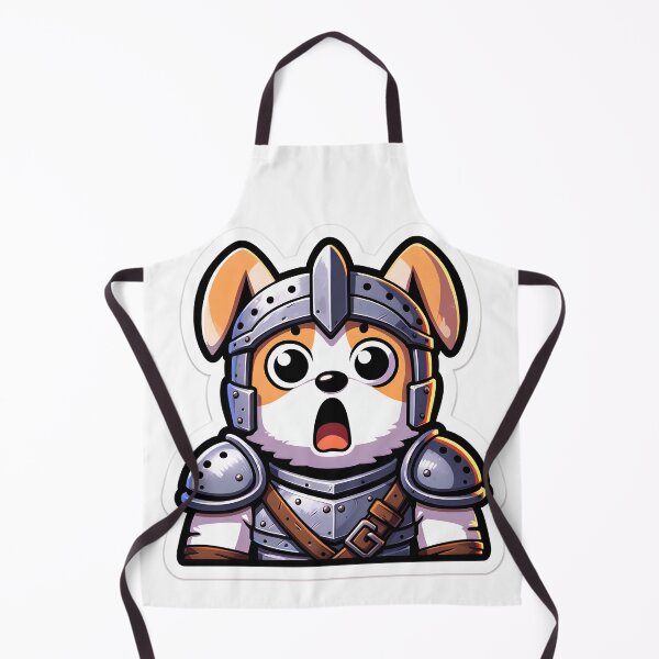 Item preview, Surprised warrior dog designed and sold by VividDripCo.