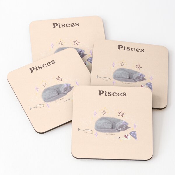 Item preview, Zodiac Cats Pisces designed and sold by Chloe Dougherty.