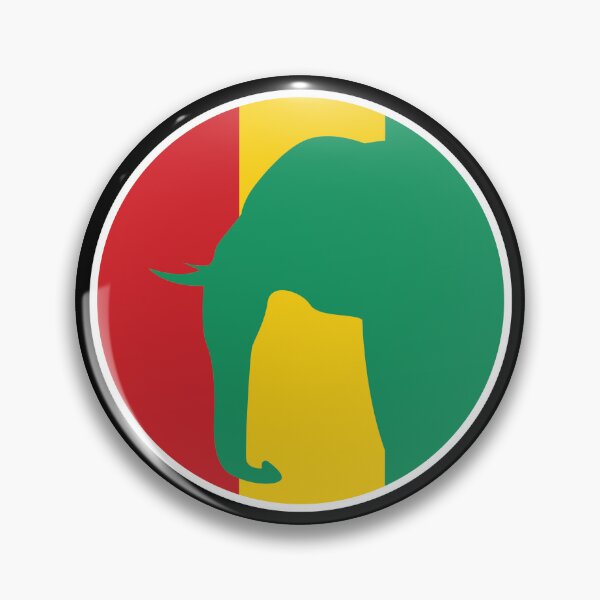 Item preview, Guinea Elephant Guinean National Animal Flag designed and sold by FlagX.