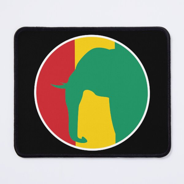 Item preview, Guinea Elephant Guinean National Animal Flag designed and sold by FlagX.