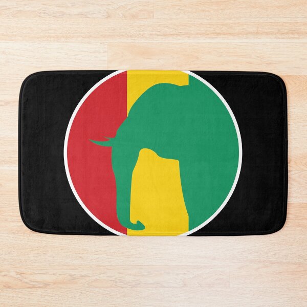 Item preview, Guinea Elephant Guinean National Animal Flag designed and sold by FlagX.