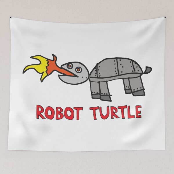 Item preview, Robot Turtle designed and sold by littletinyspark.